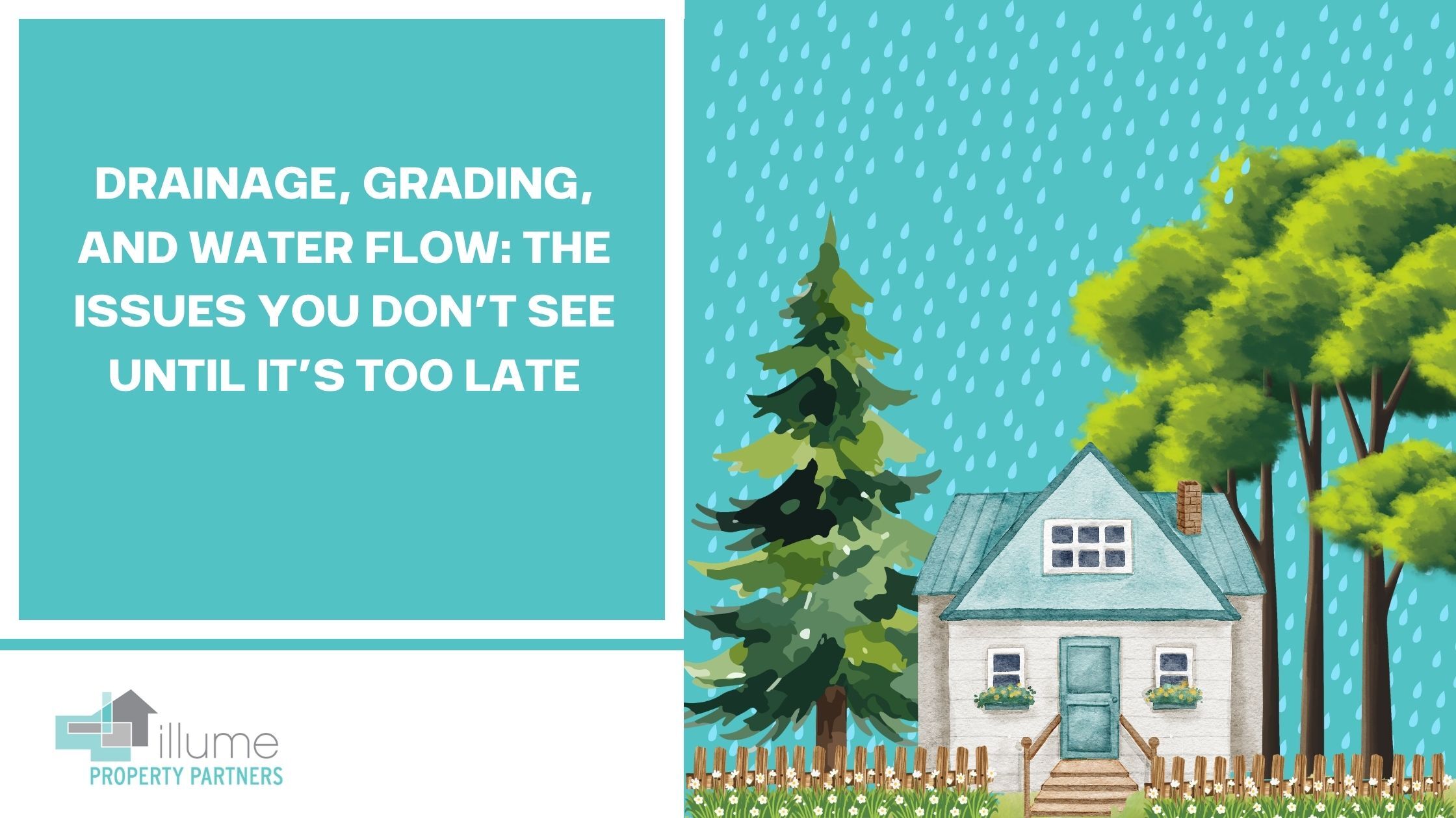 Drainage, Grading, and Water Flow: The Issues You Don’t See Until It’s Too Late